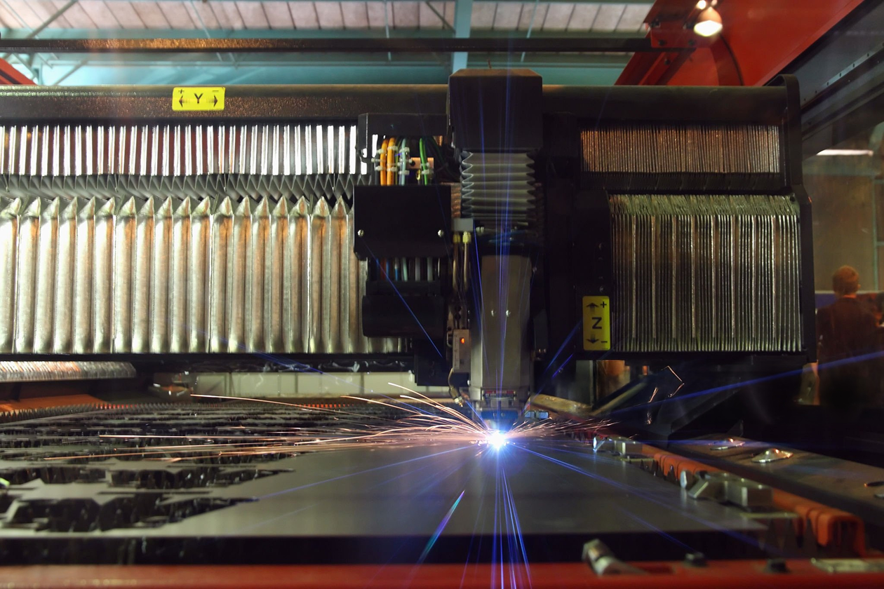 Laser-cutting
